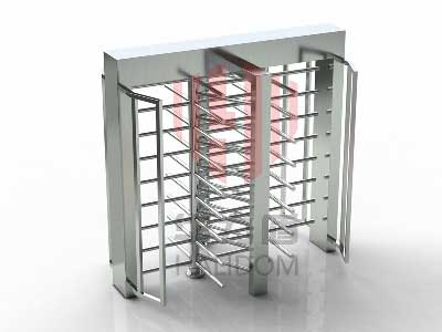 H-F104A型十字雙門全高旋轉閘